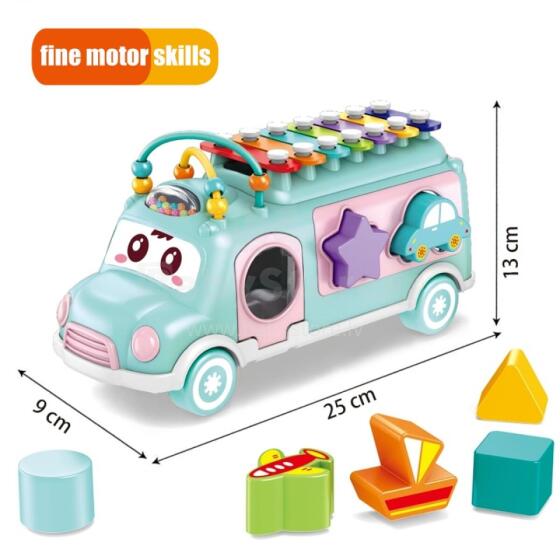 WOOPIE 49485 Muzikāls šķirotājs ar šķīvjiem