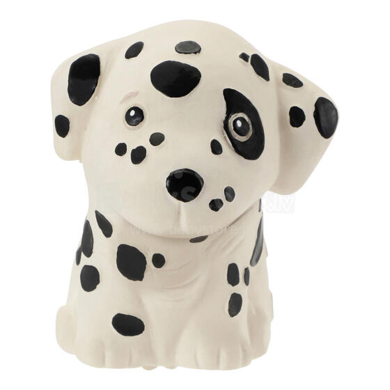Hevea Puppy Parade Art.3239540 Dalmatian  Игрушек собачка из 100% натурального каучука 0+ мес.