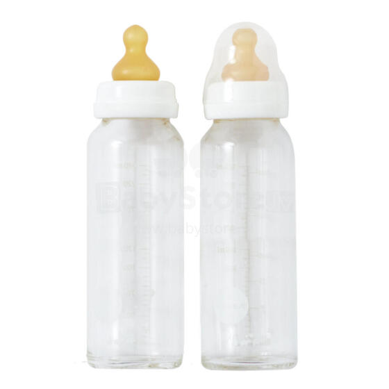 Hevea Glass Baby Bottle Art.239553