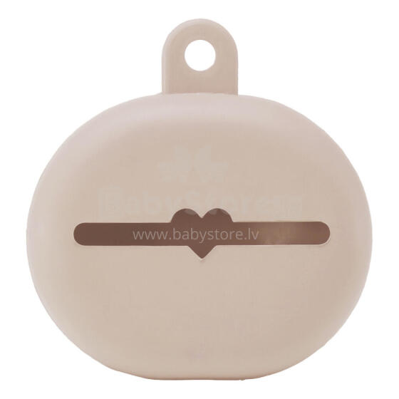 Hevea Pacifier Case Art.239554 Sandy Nude Футляр для хранения пустышек