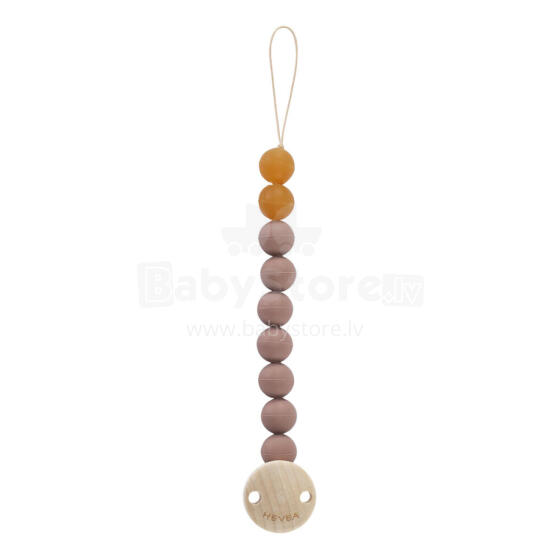 Hevea Pacifier Clip Art.239560 Tan Beige Держатель для пустышки