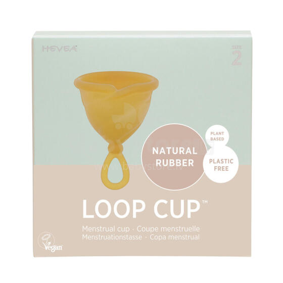 Hevea Loop Cup Art.239575  Менструальная чаша 2 размер