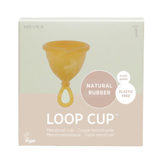 Hevea Loop Cup Art.800011  Менструальная чаша 1 размер