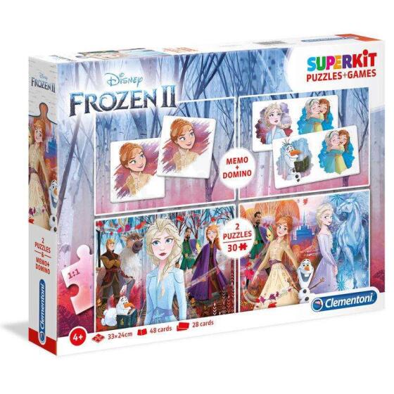 Сlementoni Puzzle Frozen Art.20241 Puzle +Memo spēle