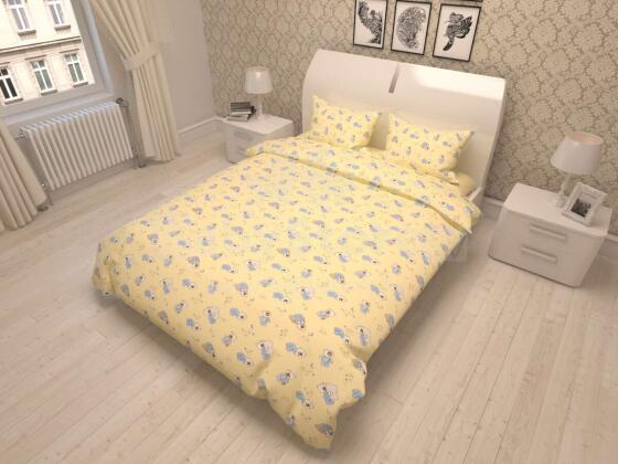 Rade Teddy Yellow Art.23975 Постельное белье 150x105см