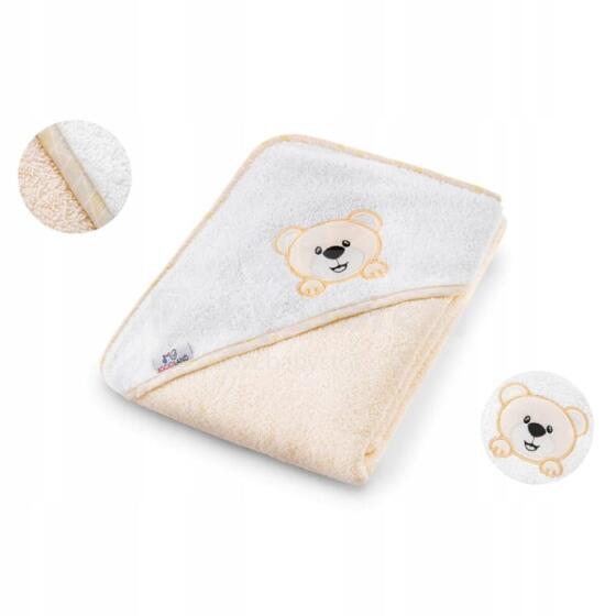 Bocialand Bath Towel  Art.BOC0220 Bear   towel with hood 100x100cm