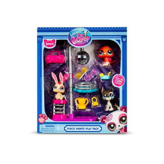 LITTLEST PET SHOP Rotaļu komplektu Disko nakts