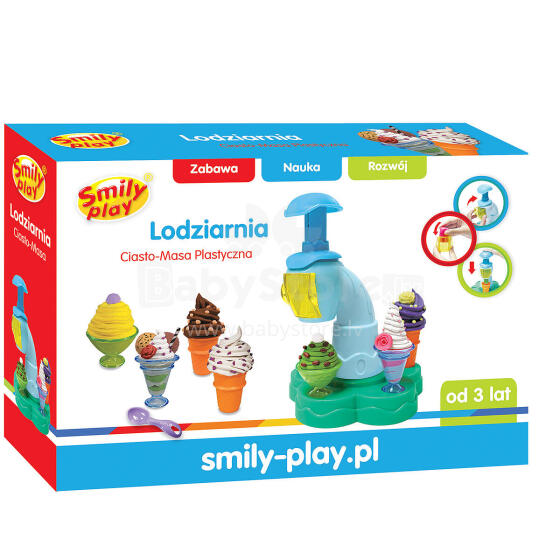 SMILY PLAY SP83686 Kūku masa Saldējuma veikals