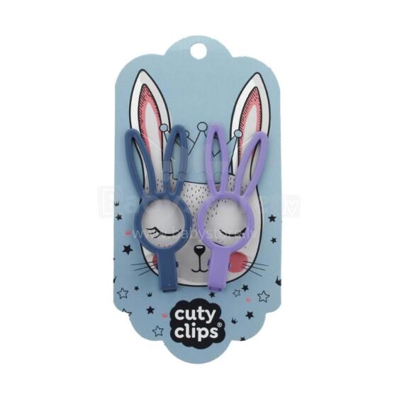 Cuty Clips Bunny  Art.CL0012 Original hair clip 2 pcs.