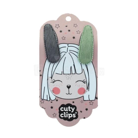 Cuty Clips Bunny  Art.CL0008  Original hair clip 2 pcs.