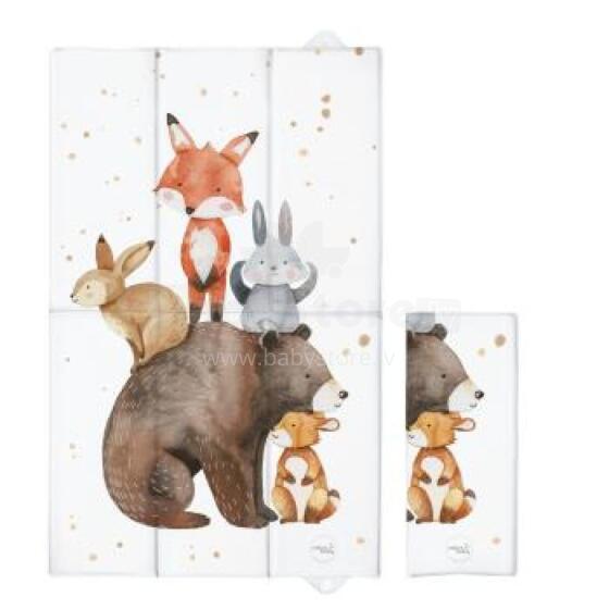 CEBA 307-000-783 Salokāms pārtinamais paklājiņš liels 50x80 Basic Forest Friends