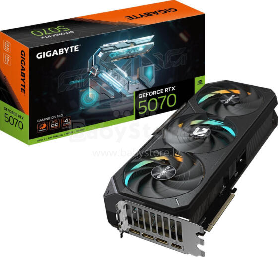 Видеокарта Gigabyte GeForce RTX 5070 Ti Gaming OC 16GB GDDR7 (GV-N507TGAMING OC-16GD)