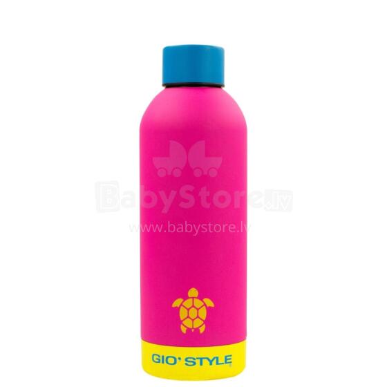 Pudele Fluo 0,5L assorti rozā/dzeltena/zaļa/zila
