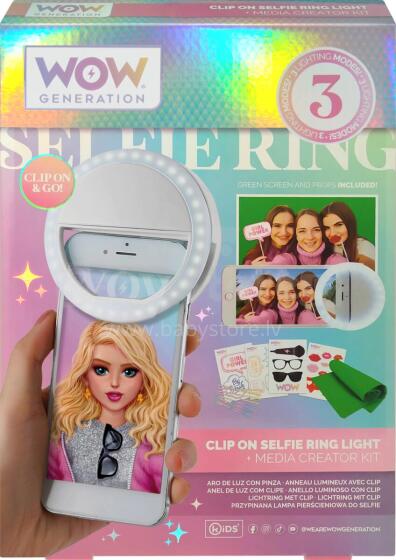 WOW GENERATION selfija gaisma ar piederumiem, WOW00024