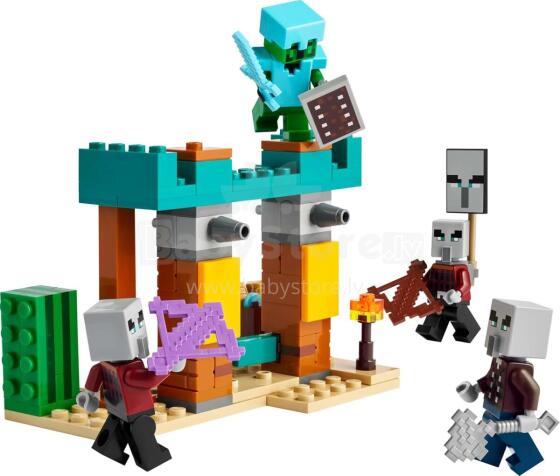 LEGO® Minecraft™ set "The Illager Desert Patrol", Art. 21267