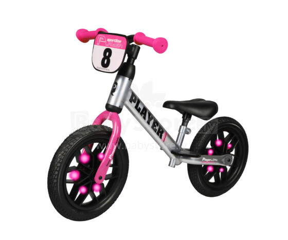 MILLY MALLY 4100 Qplay Беговел Player розовый