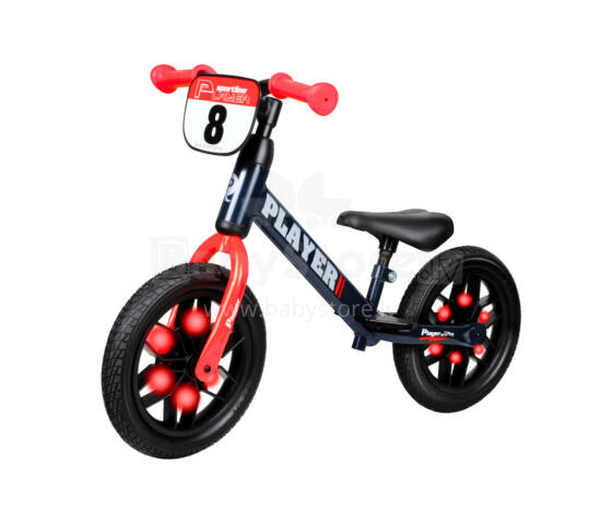 MILLY MALLY 4102 Qplay Balance bike Player sarkans