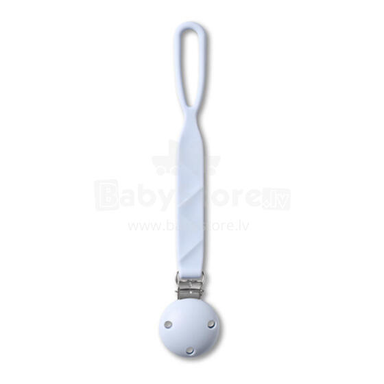 1469/02 SILICONE PACIFIER HOLDER BLUE