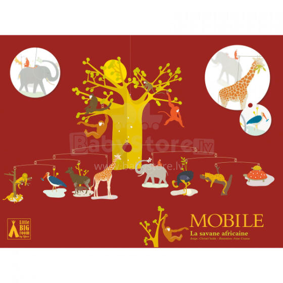Polypro mobiles - The African Savannah
