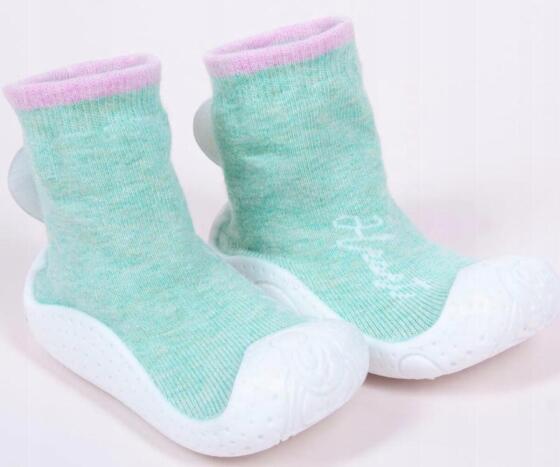 SCORPIO OB-132 Socks with rubber sole 3D heart girl 24