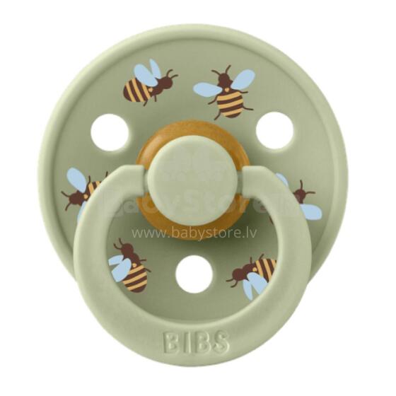 BIBS 10024250C Pacifier STUDIO COLOUR BUMBLEBEE FRIENDS SAGE S rubber