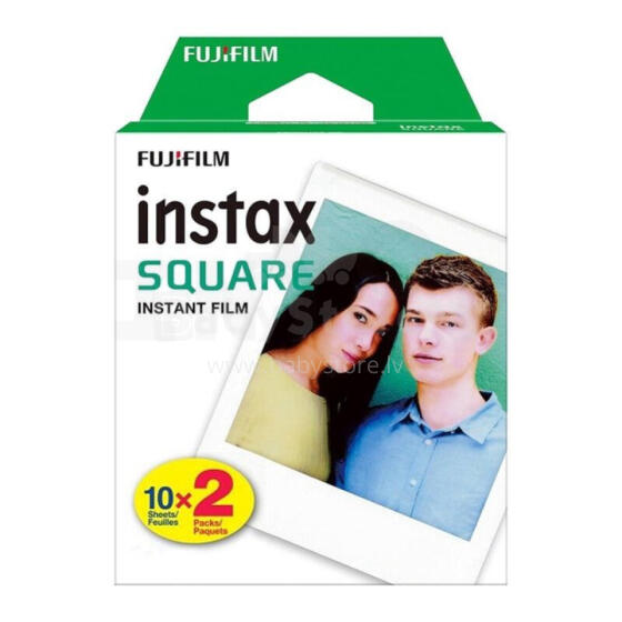 INSTAX Colorfilm Square Glossy (20 filmas)