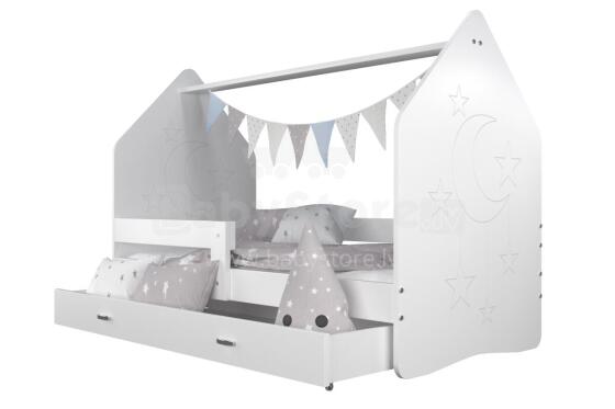 AJK Daisy Frez Art.242311 Стильная молодёжная кровать с матрасом 160x80 см