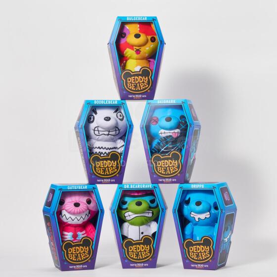 DEDDY BEARS Плюшевый медведь в гробу, 30 см
