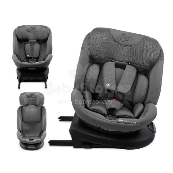 KINDERKRAFT Car seat XPEDITION 3 i-Size grey