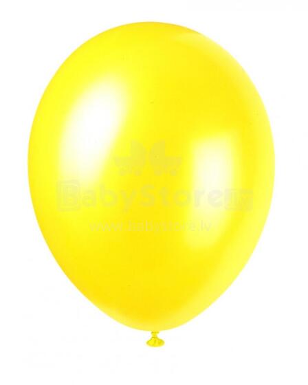Belbal High Quality Latex Art.242573 Yellow  Balloons baloni 1 gb.(diametrs 30cm)