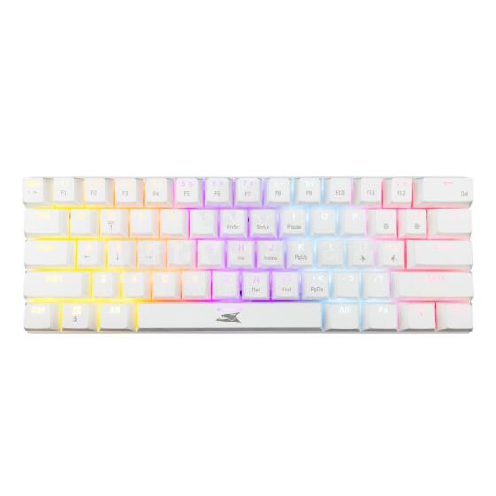 Baracuda BGK-03211 Dolphin White US Mechanical Red Switches