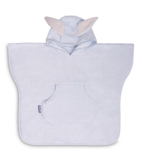 BATH PONCHO CORAL BLUE