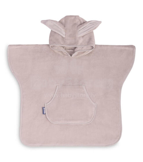 BATH PONCHO CORAL GREY