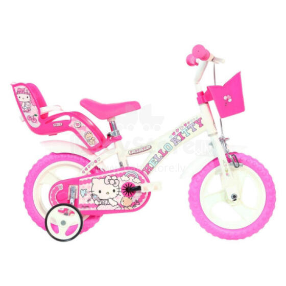 Bebe Basic Bicycle 12"Hello Kitty Art.243612 Bērnu velosipēds