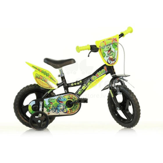 Bebe Basic Bicycle 12" Dinosaur Art.243619 Bērnu velosipēds