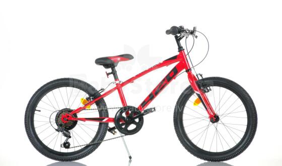 Детский велосипед 20 ''420 SPORT'', красный/черный, 6 скоростей