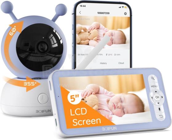 La bebe™ Accessories  Smart Baby Monitor  Art.243702 Digitālais bērnu videomonitors