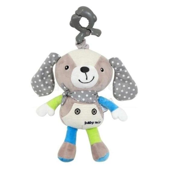 BabyMix Cute Dog Art.40066 Музыкальная игрушка для коляски/автокресла/кроватки