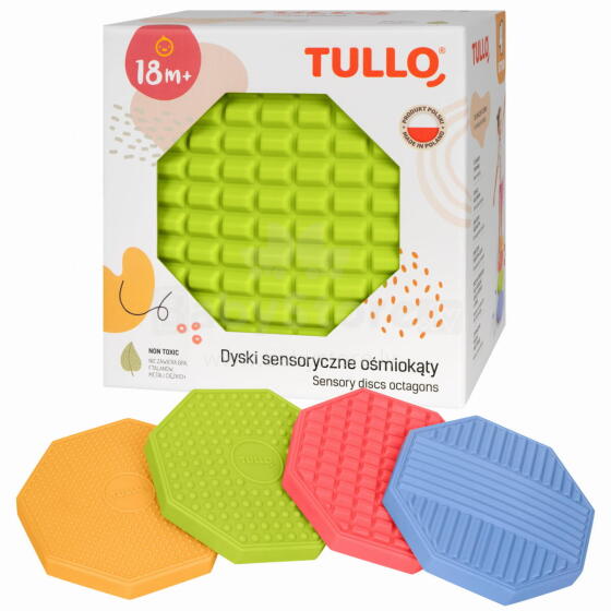 TULLO 616 astoņstūraini blīvuma diski, 4 gab.