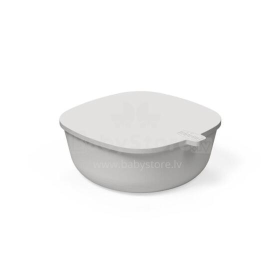 179206 BOWL WITH LID GREY 6+