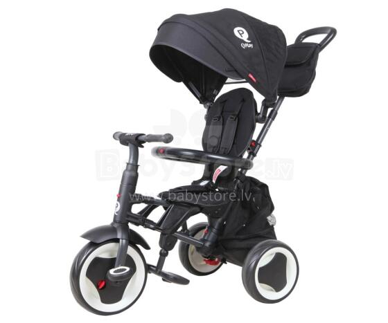 MILLY MALLY 3844 Qplay trīsritenis Rito Plus melns