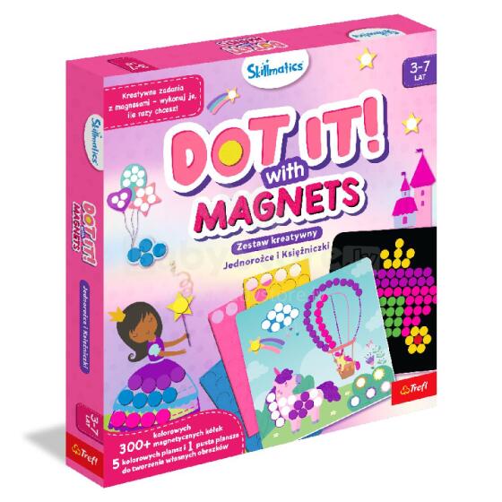 TREFL 62600 Skillmatics Creative Kit with Magnets Unicorns and Princesses