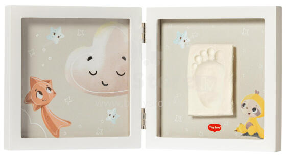 Tiny Love Simple Frame Art.244158 komplekts mazuļa pēdiņas vai rociņas nospieduma izveidošanai
