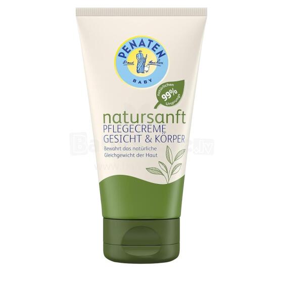 Penaten Ultra Sensitive Cream Art.103757  Крем для лица и тела для новорождённых от 0+ мес,75мл