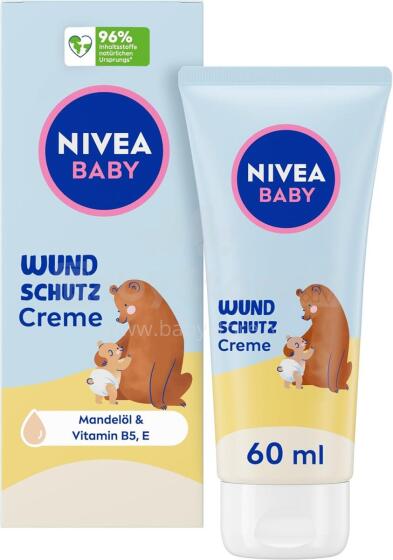 Nivea Almond Oil Nappy Cream Art.244260  Защитный крем под подгузник с миндальным маслом 75мл