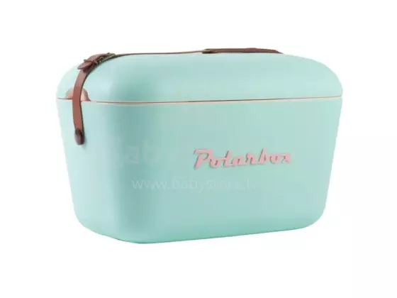 Polarbox Cool Box Retro Cooler Art.244395  Cyan – Baby Rose Холодильник для кемпинга 12Л