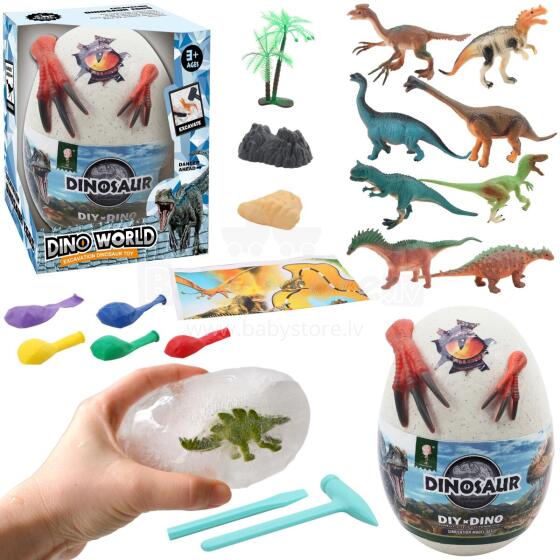 DINOZAURY W JAJKU WYKOPALISKA LODOWE