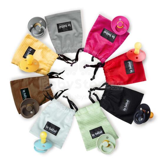 La Bebe™ Nursing Pacifier Bag Art.24452 Random color Somiņa knupīšiem