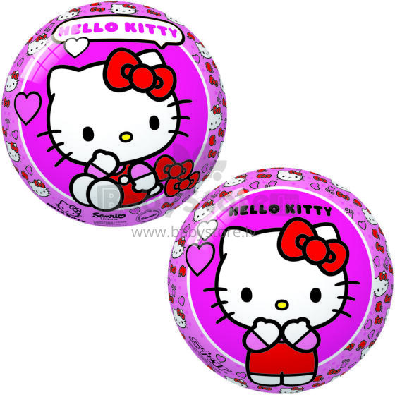 PIŁKA GUMOWA LICENCYJNA HELLO KITTY