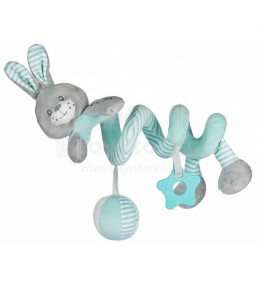 BabyMix Rabbit Art.40869 Игрушечная спираль для колясок/ кроваток/ автокресел